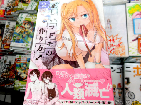 「正しいコドモの作り方！」2巻発売（原作：もりた毬太氏、作画：黒田高祥氏）「夏の夜に、たわわな級友（ショウジョ）♀とイイ感じ………♥」