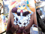 「流星☆キセキ」描き下ろしB5ハードポスター、黒ストM字開脚