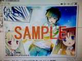 メロンブックス特典イラストカード（メロンブックスのサイトより）
