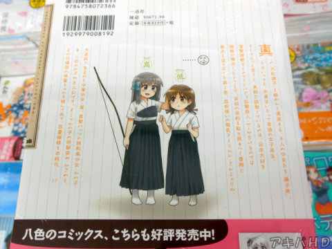 裏表紙「当初の目的を取り戻すべく着物に焦点を当て出した第2巻」