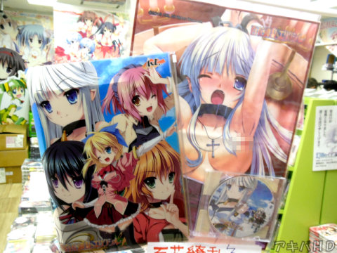 「百花繚乱エリクシル」メロンブックス特典B5ハードポスターではなくA3マイクロファイバータオルだった（M字開脚）