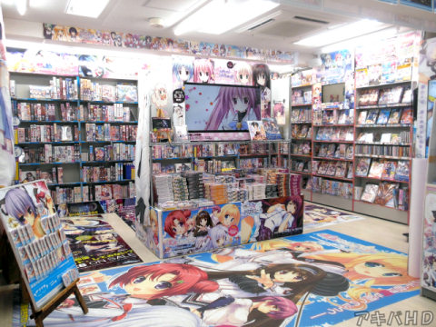 新作エロゲがあるコーナー、上の画像の反対側