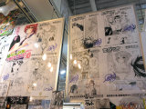 COMIC ZINの複製原画展示