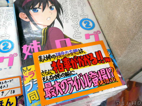 とらのあな「美人姉の残念な妄想は、さらに拍車がかかる！！ｗ」「そんな姉の前に、最大のライバル登場！？」