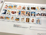 展示されていたイラストは購入可能（受注販売受付用紙）