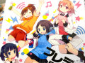 新人女子高生声優4人のアニラジ4コマ「フレラジ☆」1巻 オビに小松未可子さん