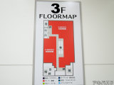 3Fのフロアマップ、1フロア全てがK-BOOKS秋葉原新館