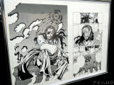 ピックアップキャラクター（織田信長）の原画
