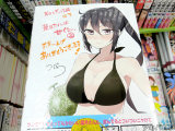 メロンブックス特典イラストカード、風紀委員長・天海さんのビキニ
